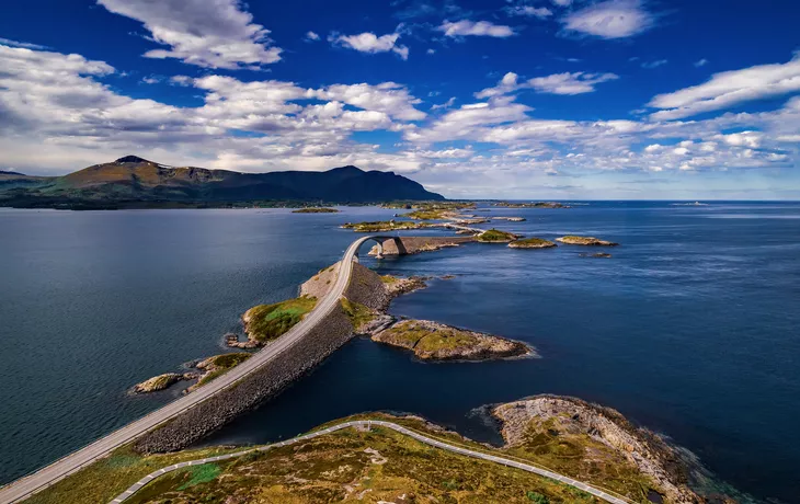 Atlantikstraße in Norwegen