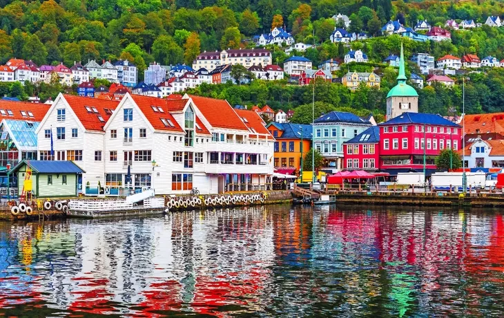 Landschaft von Bergen, Norwegen