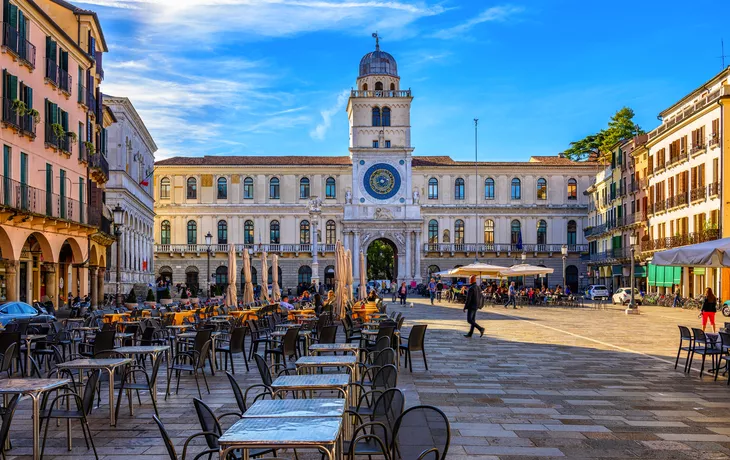 Piazza dei Signori and Torre dell'Orologio in Padua