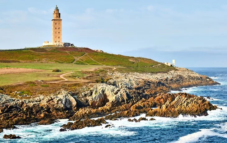 Torre de Hércules in in A Coruña