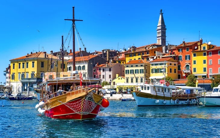 Altstadt und Hafen von Rovinj