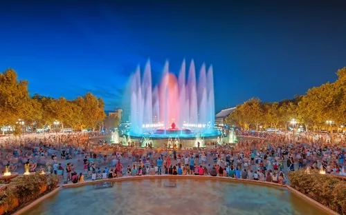 Font Màgica in Barcelona, Spanien