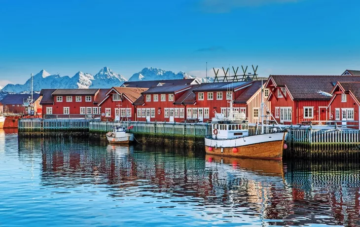 Svolvaer auf den Lofoten, Norwegen