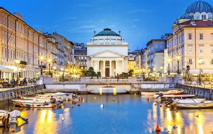 Canal Grande in Triest