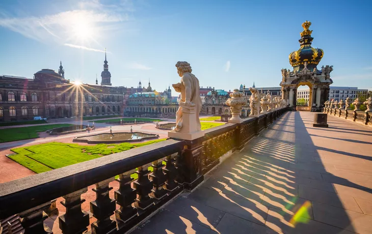 Zwinger in Dresden, Deutschland