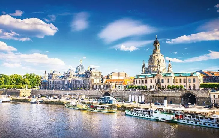 Panorama von Dresden, Deutschland