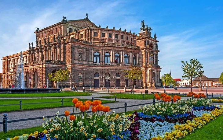 Semperoper in Dresden, Deutschland