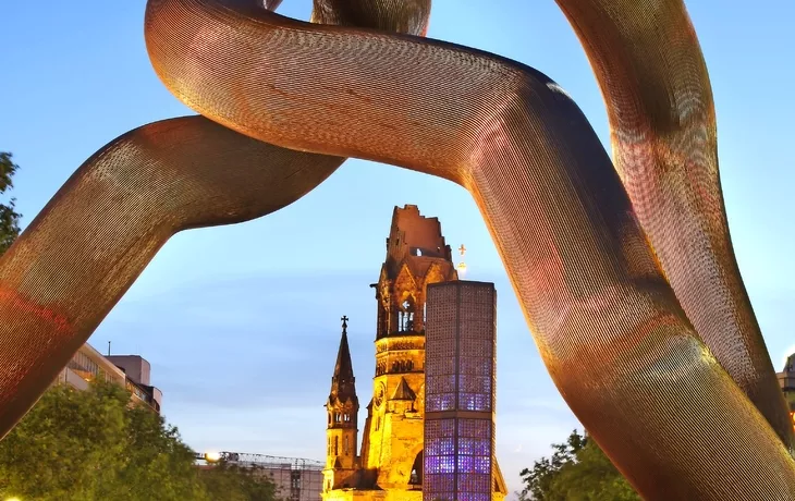 Gedächtniskirche in Berlin, Deutschland