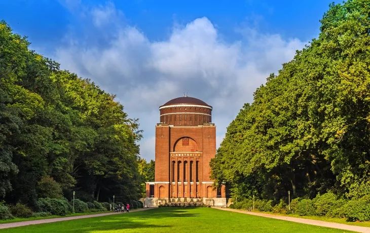 Planetarium im Stadtpark Hamburg, Deutschland