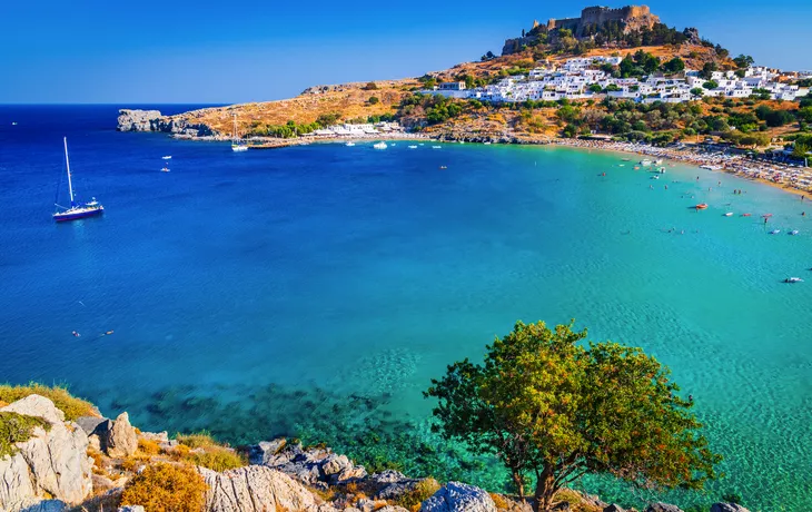 Lindos auf der griechischen Insel Rhodos