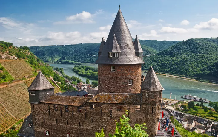 Burg Stahleck über Bacharach am Rhein