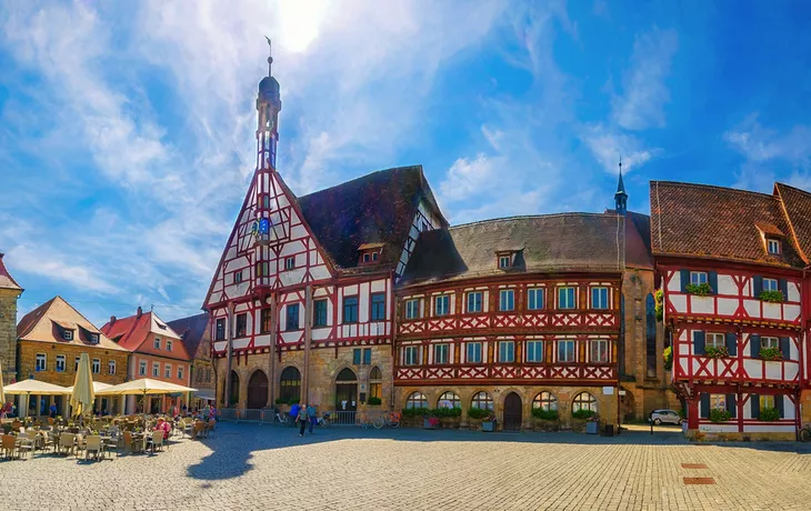 Rathaus von Forchheim in Franken, Bayern