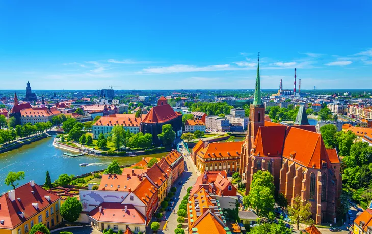 Panorama von Breslau