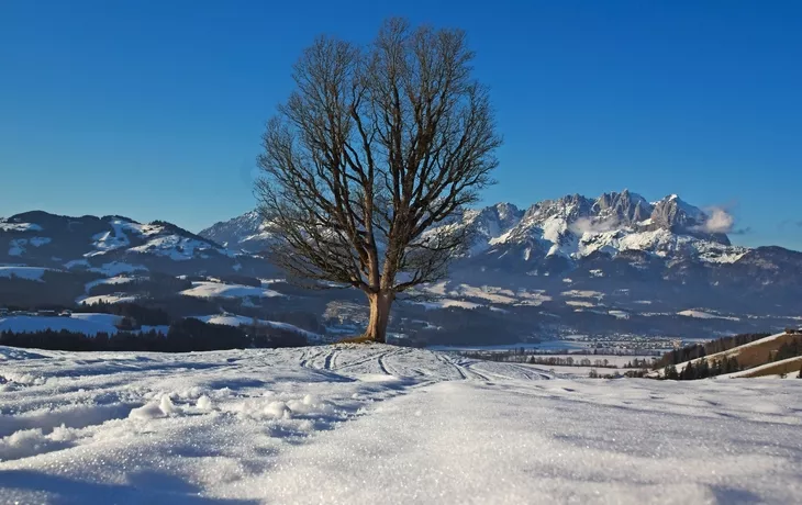 Winterlandschaft am Wilden Kaiser