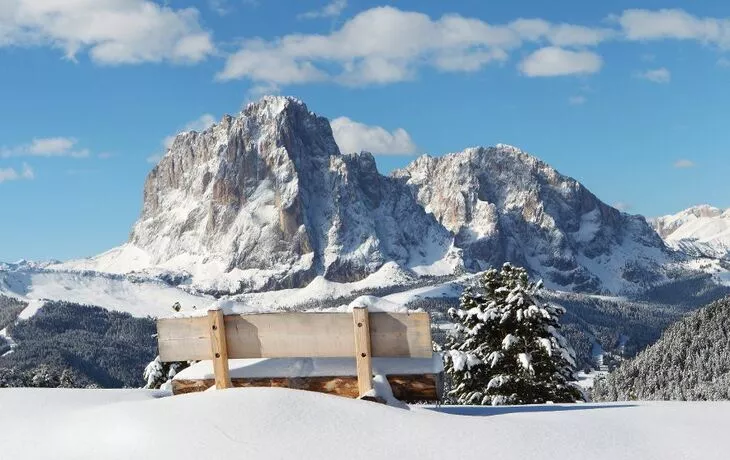 Langkofel Berg der Dolomiten