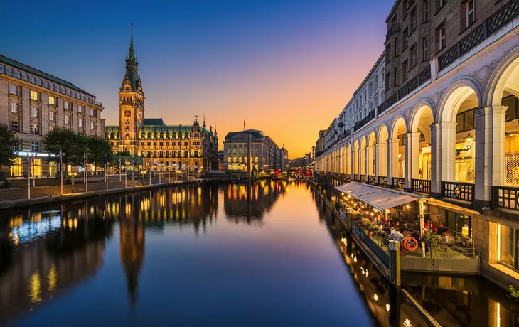 Rathaus von Hamburg, Deutschland