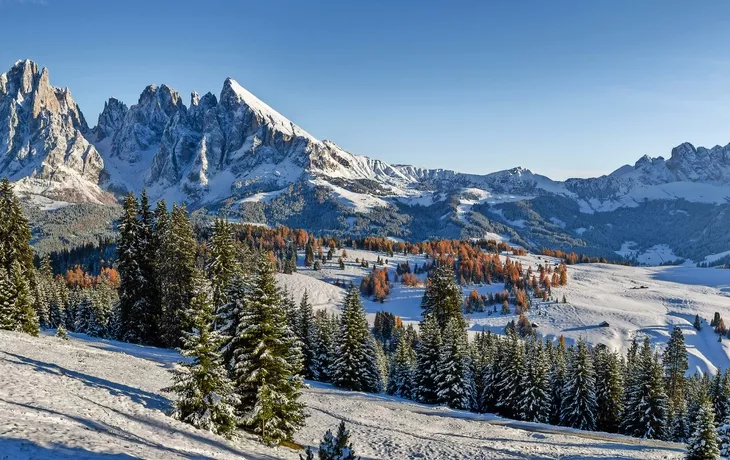 Seiser Alm in Südtirol, Italien