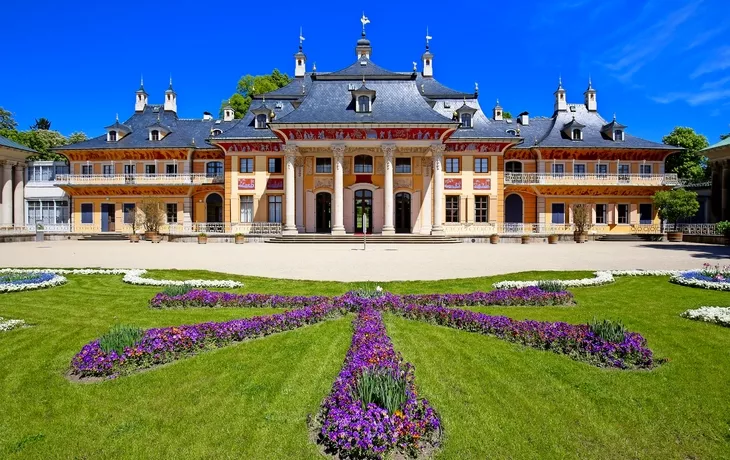 Schloss Pillnitz nahe Dresden, Deutschland