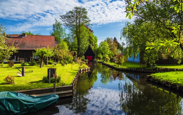 Kahnfahrt im Spreewald, Deutschland