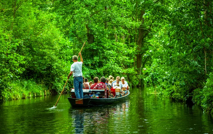 Kanufahrt im Spreewald bei Lübbenau