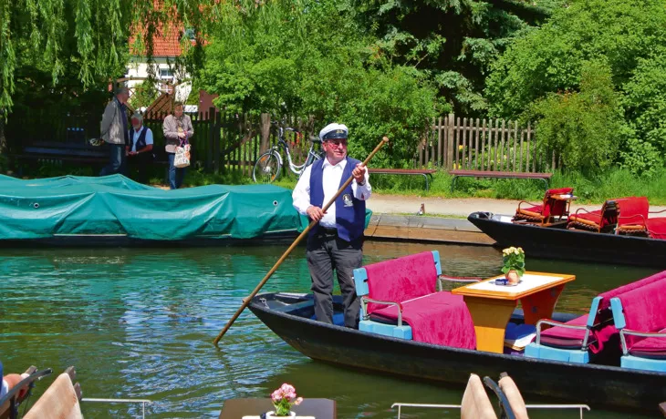 Kahnfahrt im Spreewald, Deutschland