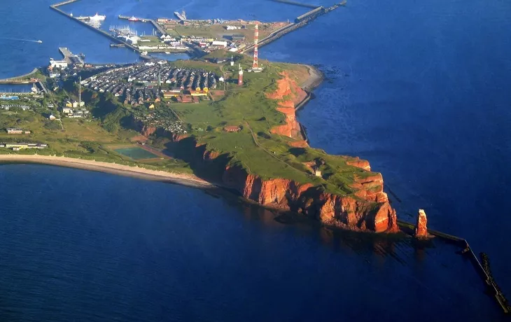 Helgoland aus der Luft