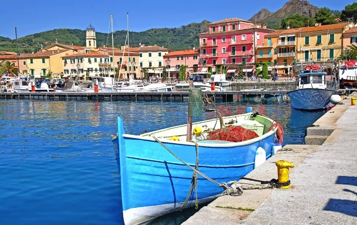 Porto Azzurro auf der Insel Elba