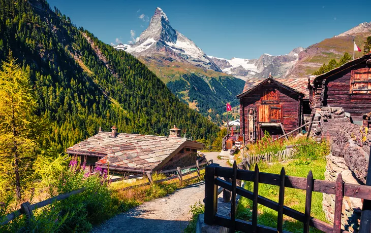 Matterhorn in der Schweiz