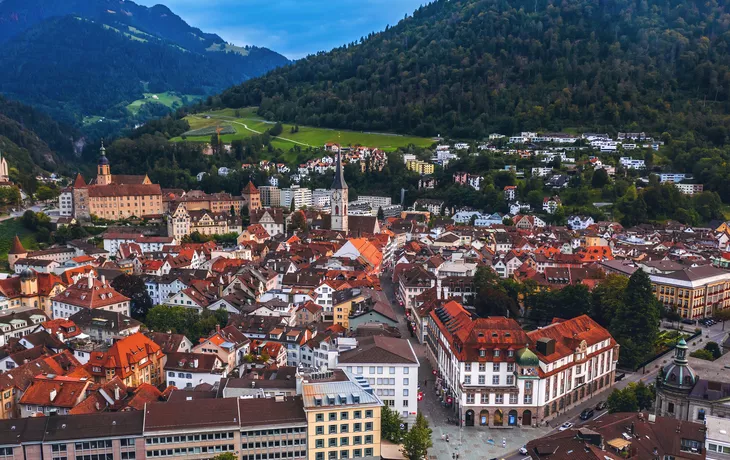 Chur im Kanton Graubünden in der Schweiz