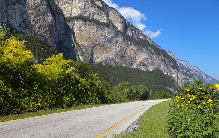 Etschradweg bei Trient