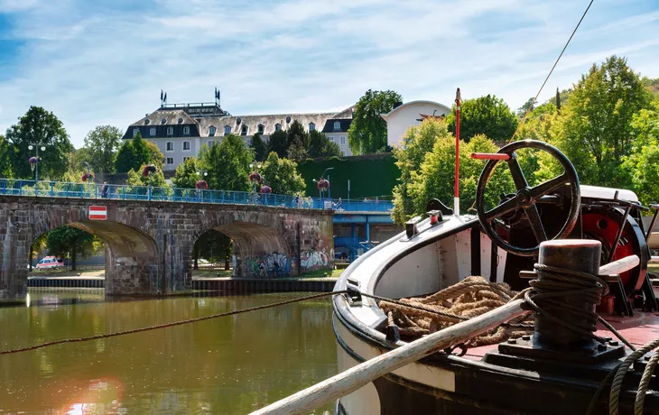 Blick auf das Saarbrücker Schloss