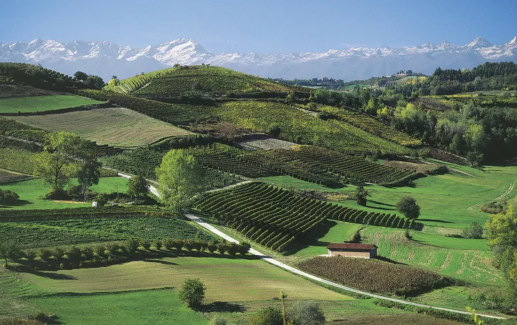 Landschaft im Piemont