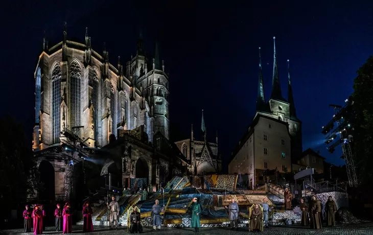 DomStufen-Festspiele in Erfurt, Deutschland