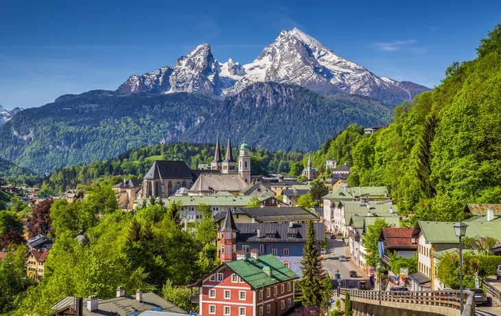 Berchtesgaden mit dem Watzmann