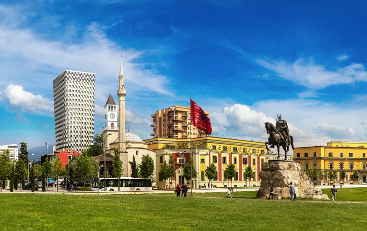 Skanderbeg-Platz in Tirana