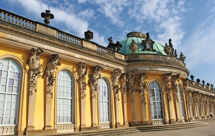 Schloss Sanssouci in Potsdam, Deutschland