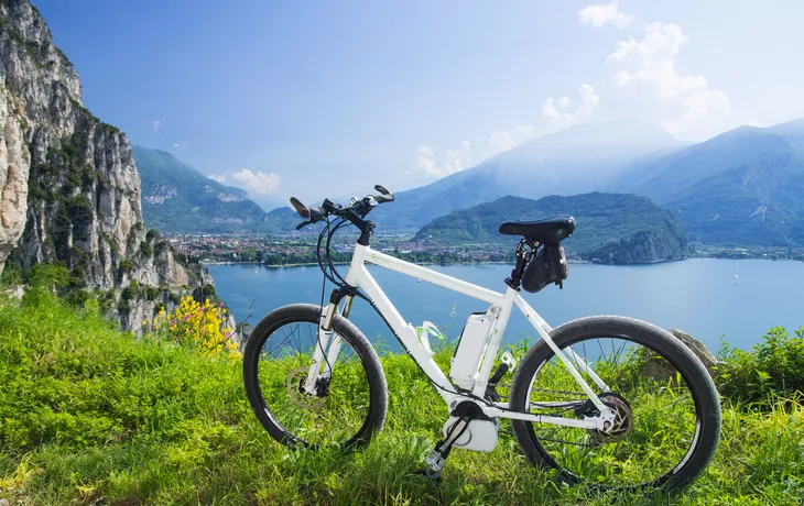 E-Bike am Gardasee, Italien