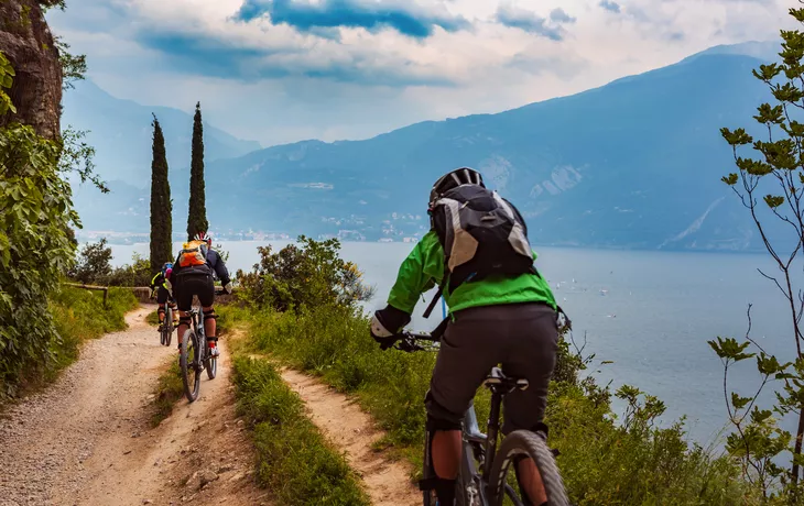 Biken am Gardasee, Italien 