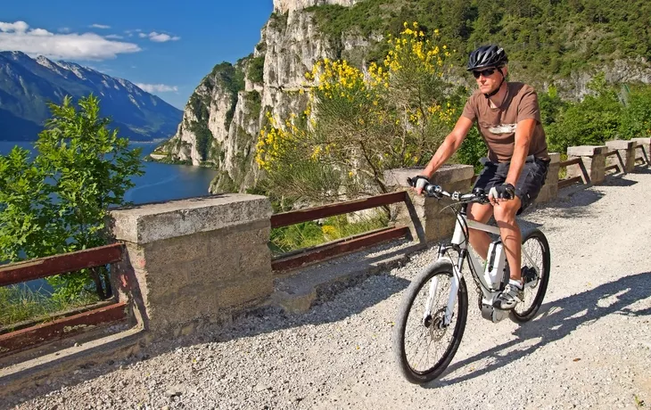 E-Bike am Gardasee, Italien