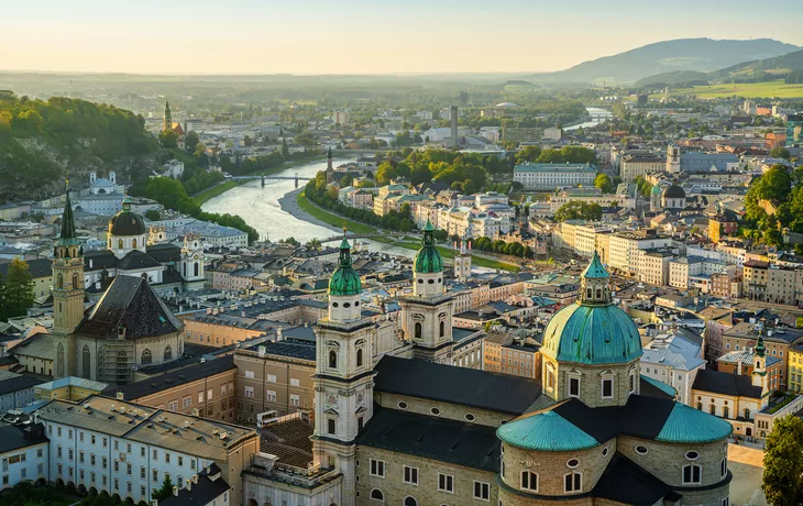 Panoramablick auf Salzburg