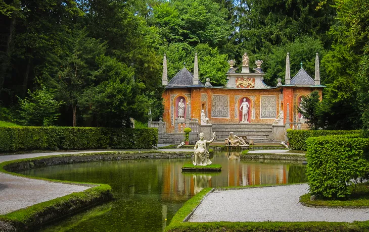 Teich im Schloss Hellbrunn