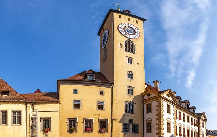 Rathausplatz von Regensburg