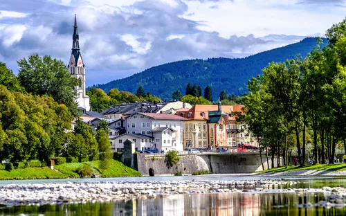 Bad Tölz in Bayern, Deutschland