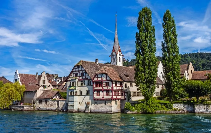 Stein am Rhein im Sommer 