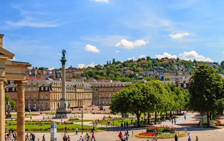 Blick vom kleinen Schlossplatz