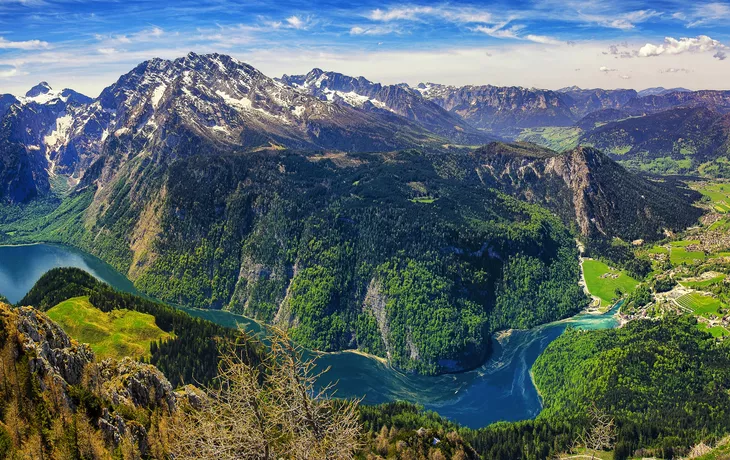 Ausblick auf den Königssee