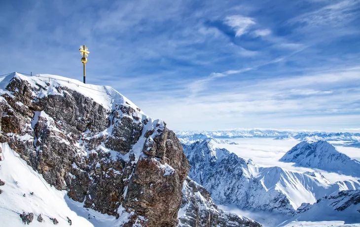 Blick von der Zugspitze