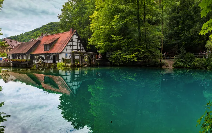 Hammermühle am Blautopf in Blaubeuren