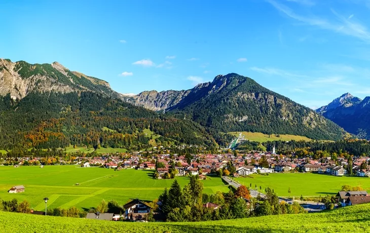 Panoramablick auf Oberstdorf