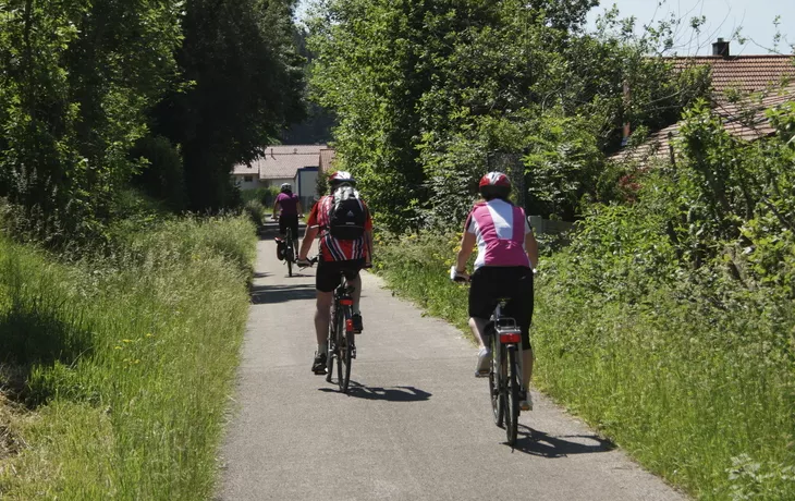 Radweg der Dampflok-Runde